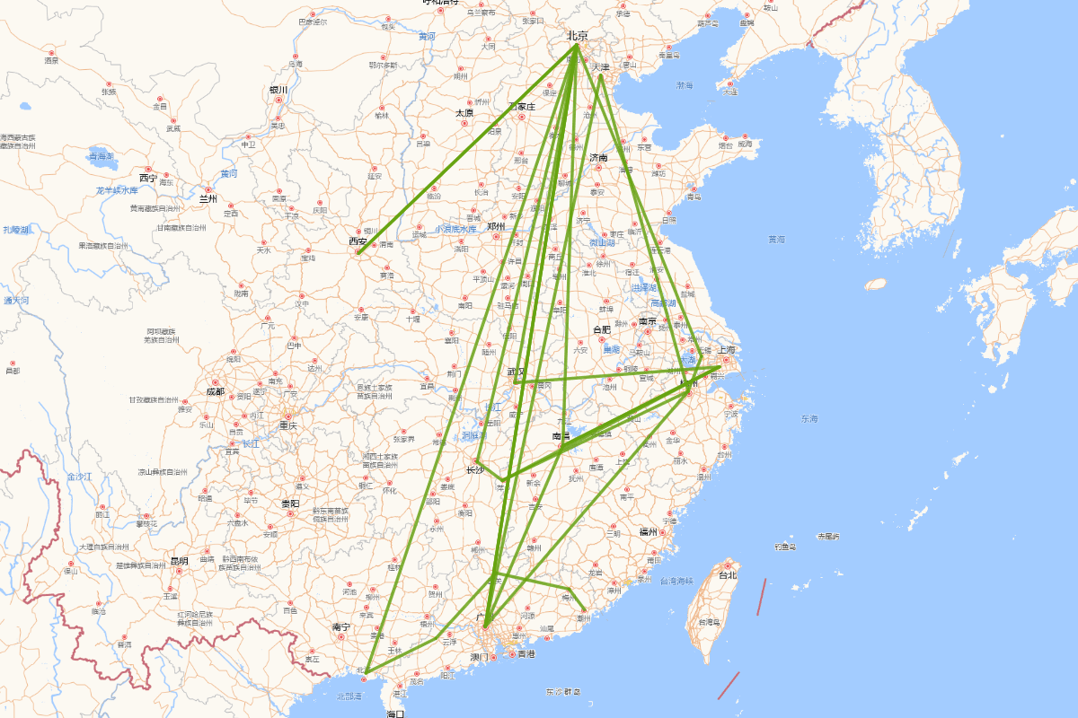 文廷式行迹图（1856—1904）