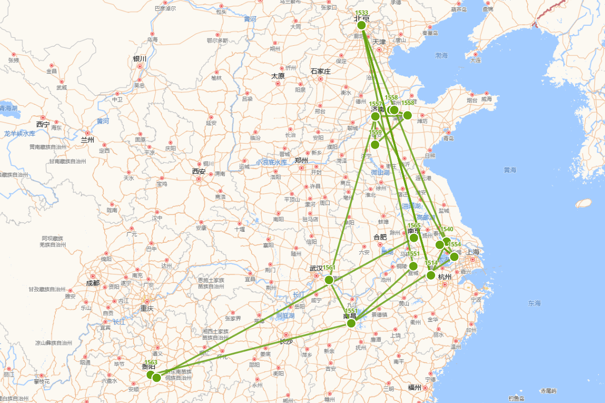吴维岳行迹图（1514-1569）