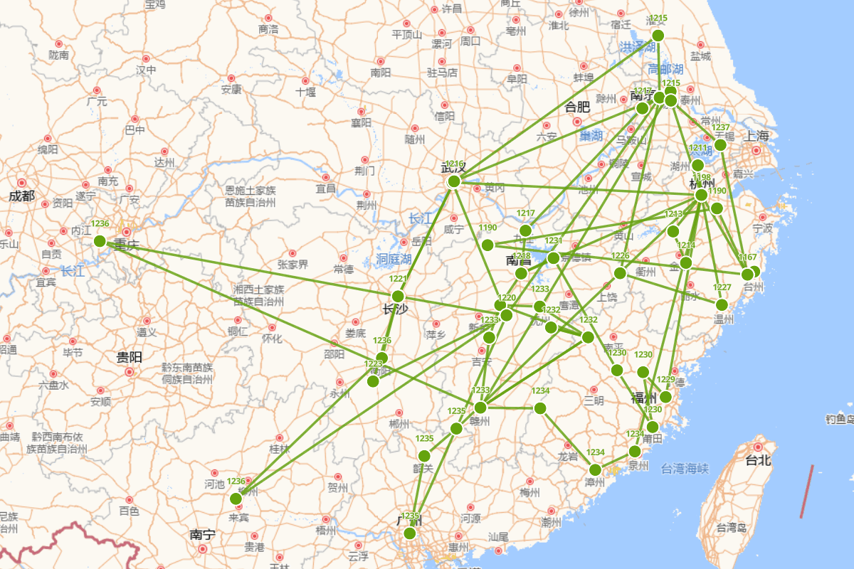 戴复古行迹图（1167-1247）