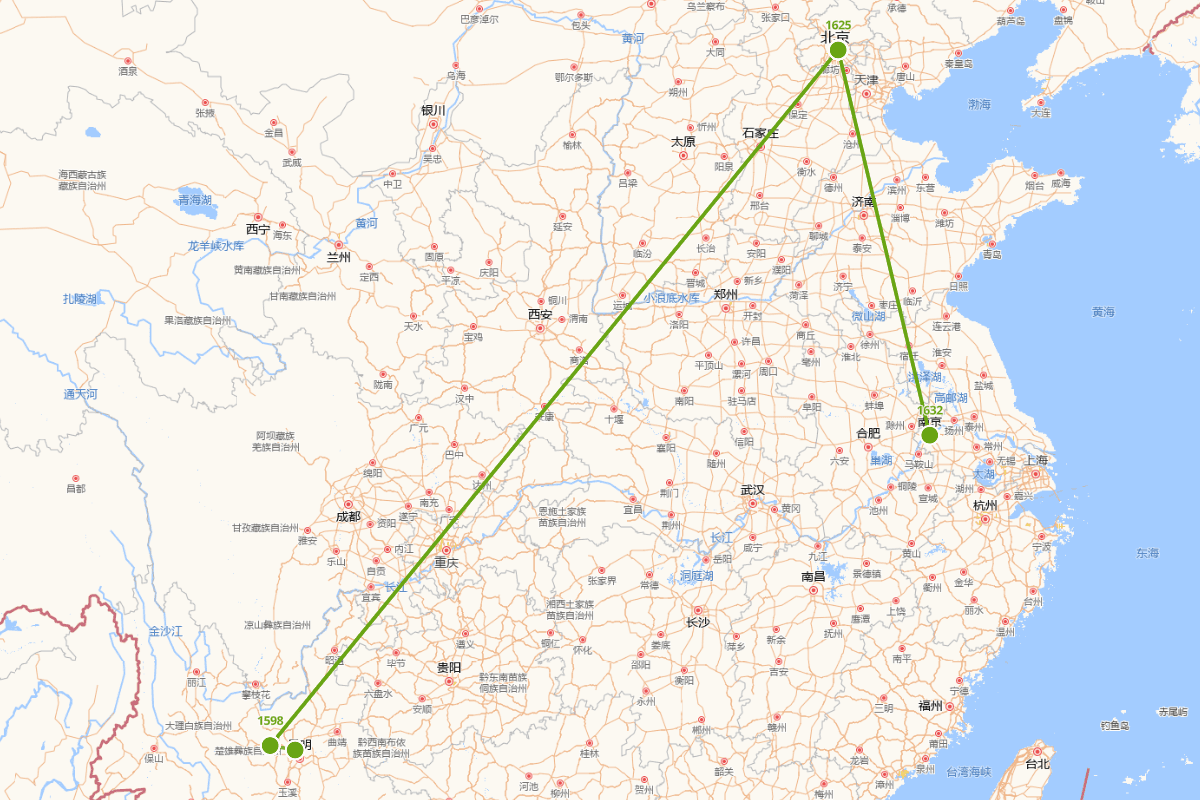 王锡衮行迹图（1598-1647）