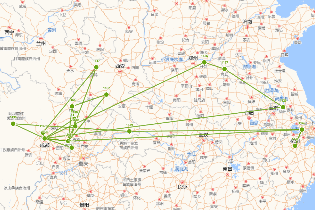 王灼行迹图（1105-1181）