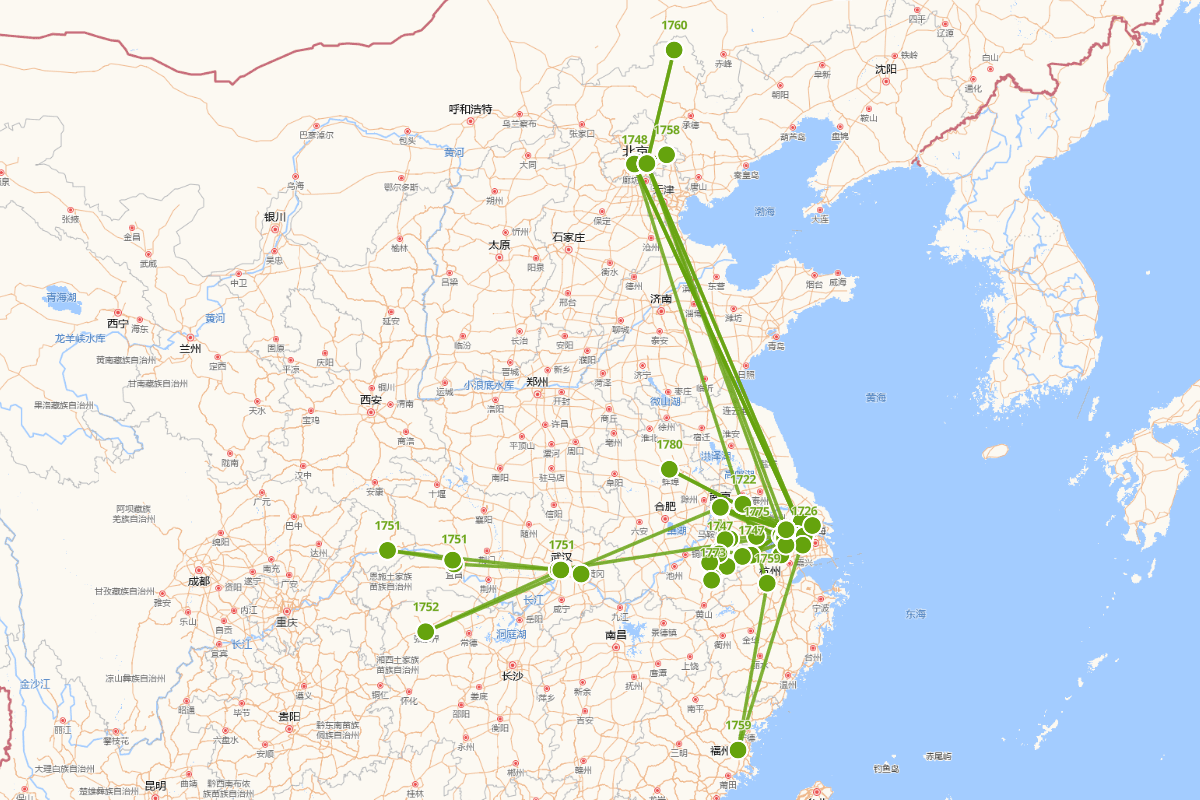 王鸣盛行迹图（1722-1797）