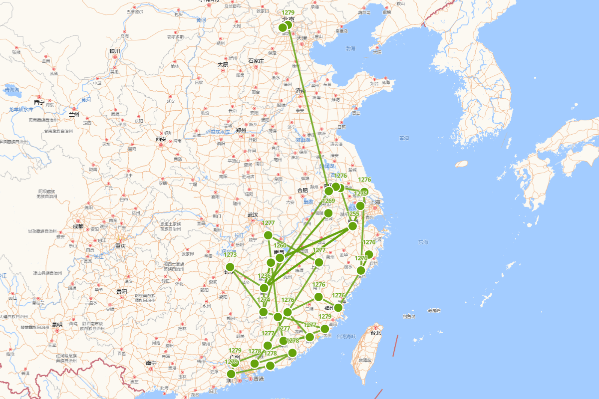 文天祥行迹图（1236-1283）