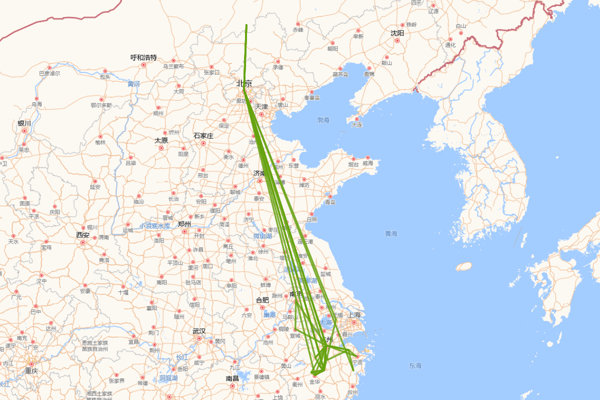 黄溍行迹图（1277——1357）