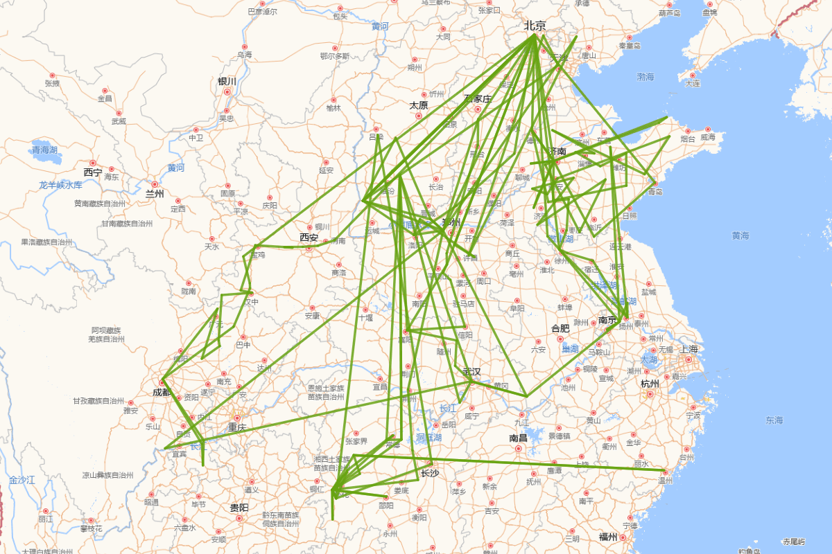 薛瑄行迹图(1389-1464)