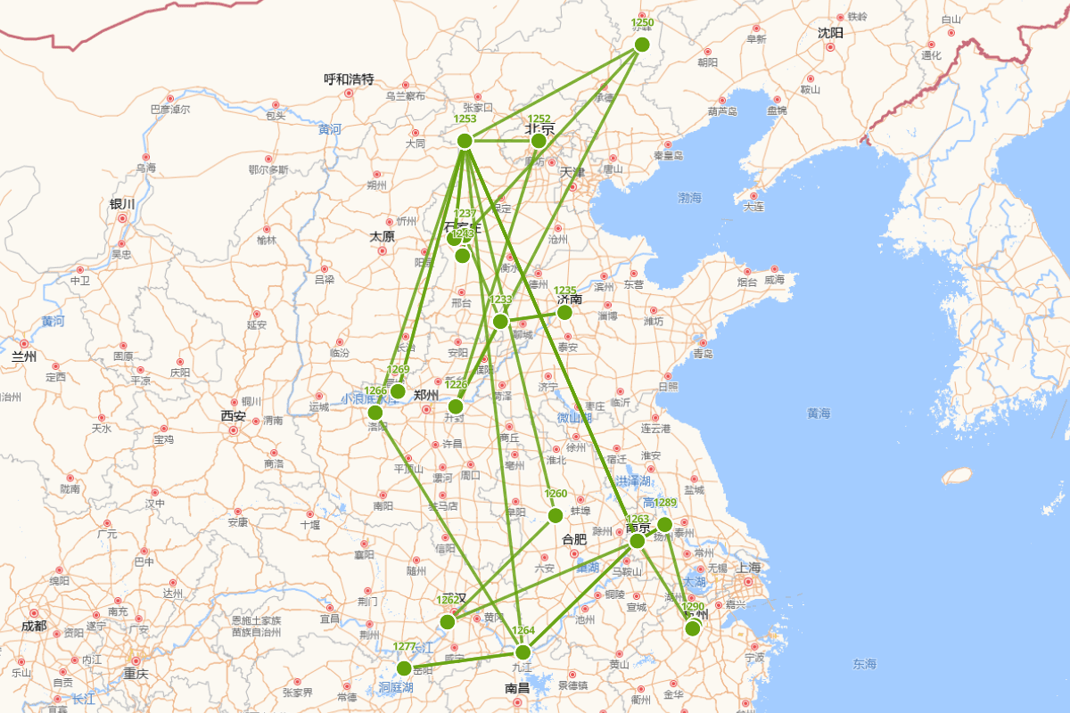 白朴行迹图（1226—1310？）