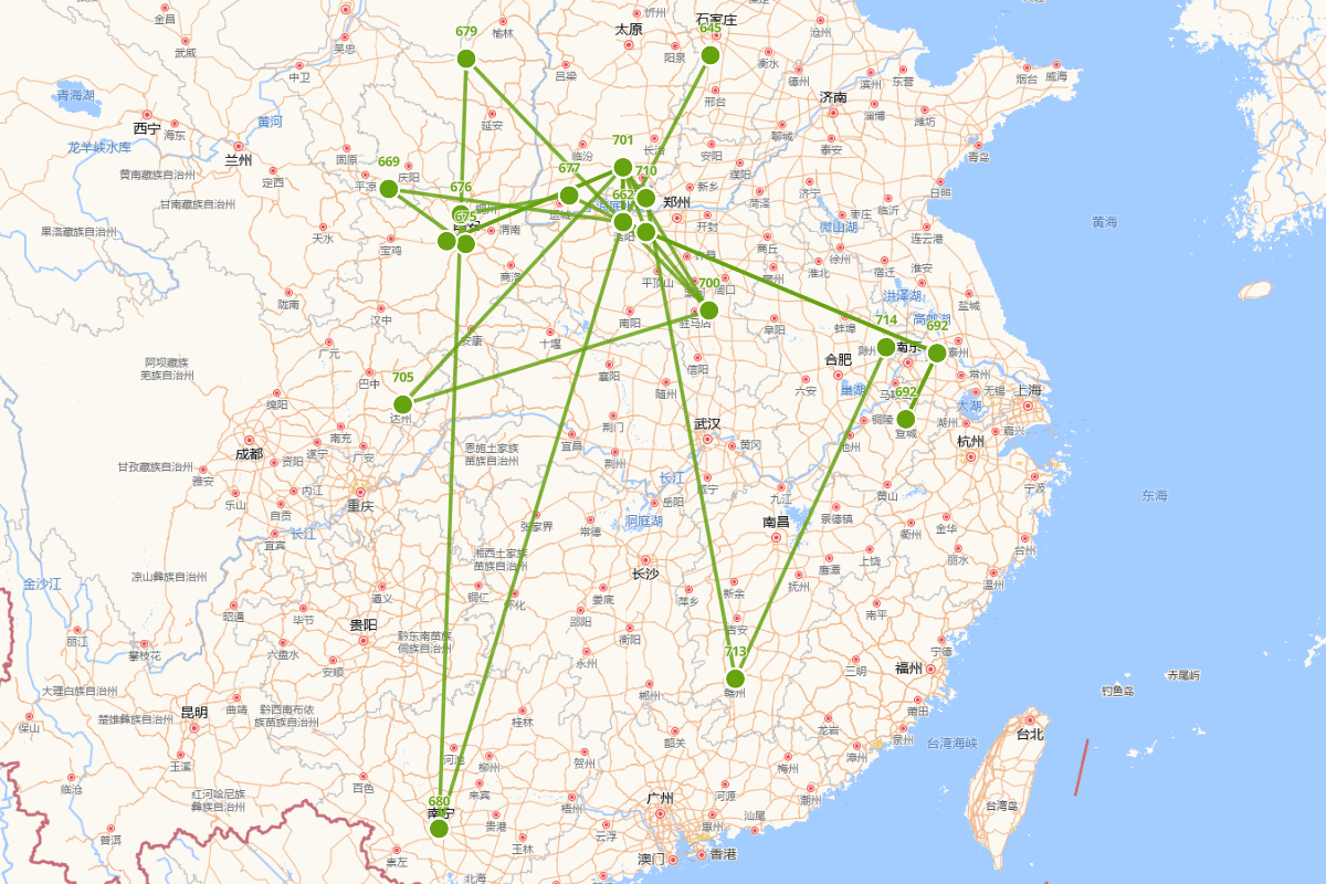 李峤行迹图（645-714）