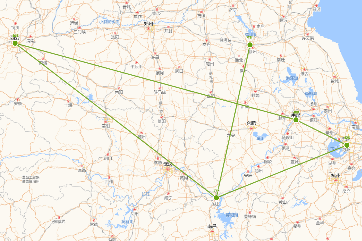 竺道生行迹图（355？-434）
