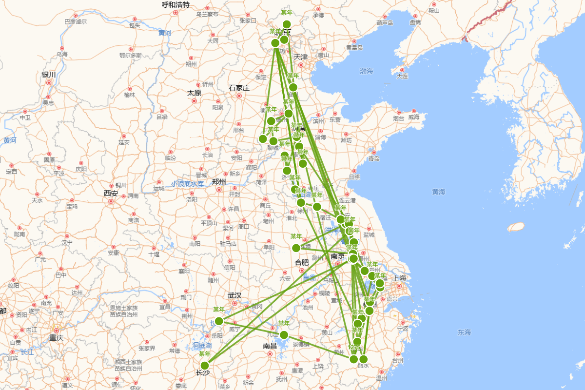 周权行迹图（1275-1343）