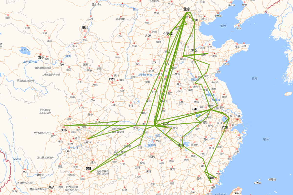 钟惺行迹图（1574-1625）