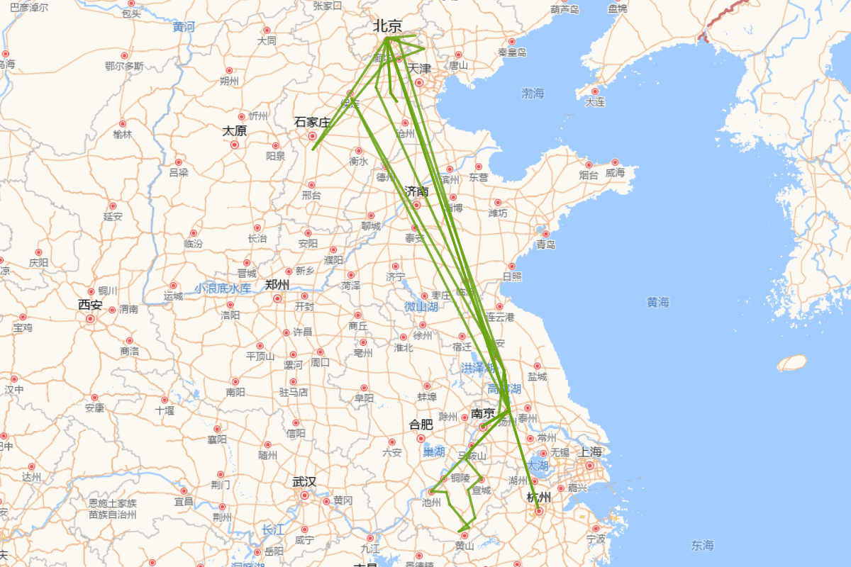 刘宝楠行迹图（1791-1855）