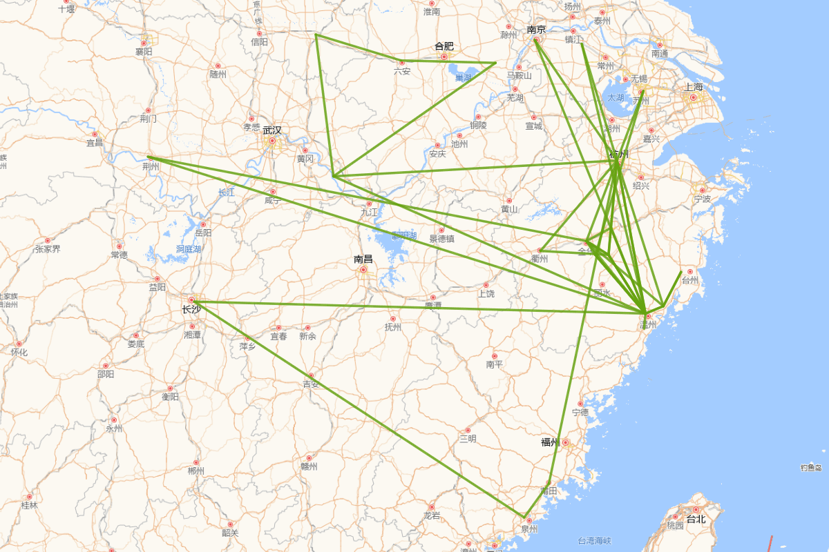 叶适行迹图（1150-1223）