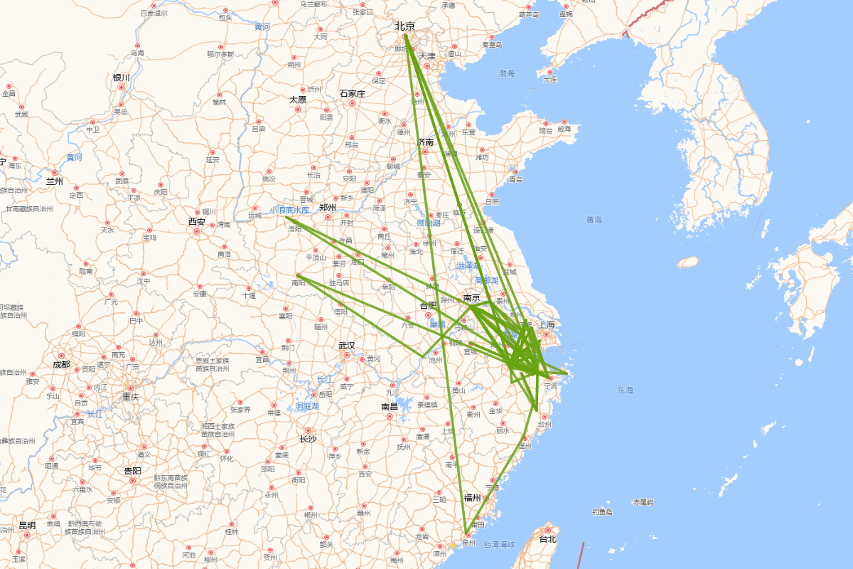 黄宗羲行迹图（1610-1695）