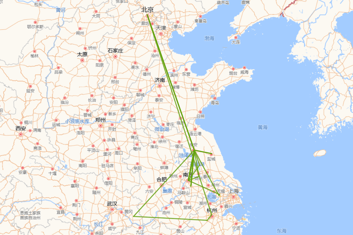 吴承恩行迹图（1506-1580）