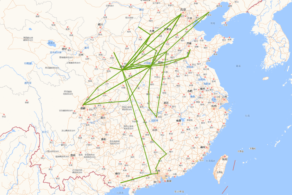 张说行迹图（667-731）