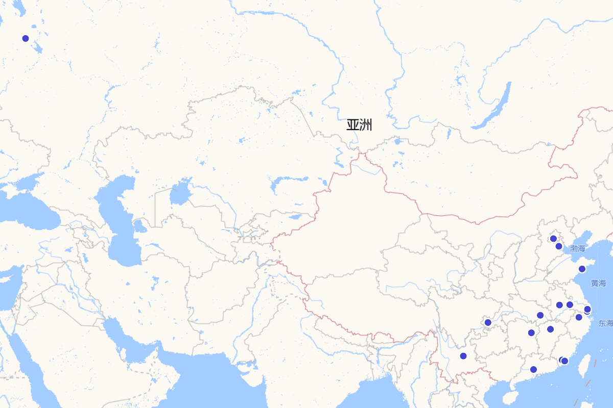 国内叙事学学术研讨会召开地点分布（2004-2024）