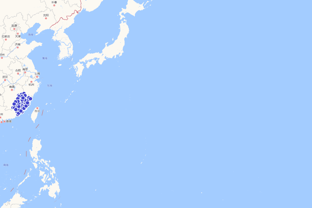 明代福建进士定位查询