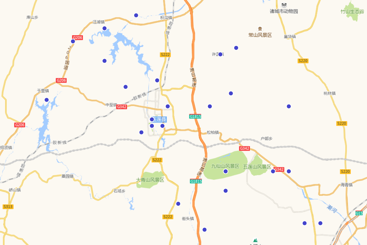 《五莲文物志》“馆藏文物选粹”分布图