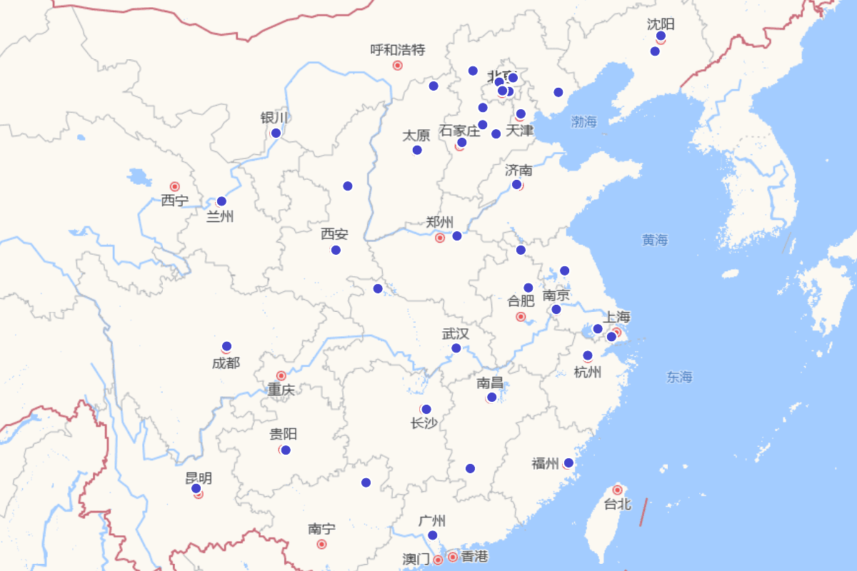 明代巡抚定位查询