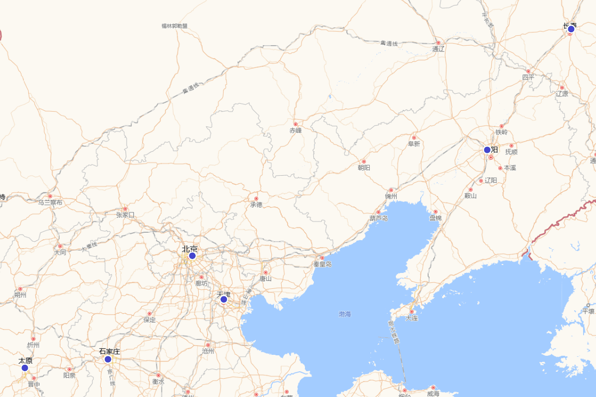 北京、天津、河北、山西、辽宁、吉林常住人口统计（1949-2017）