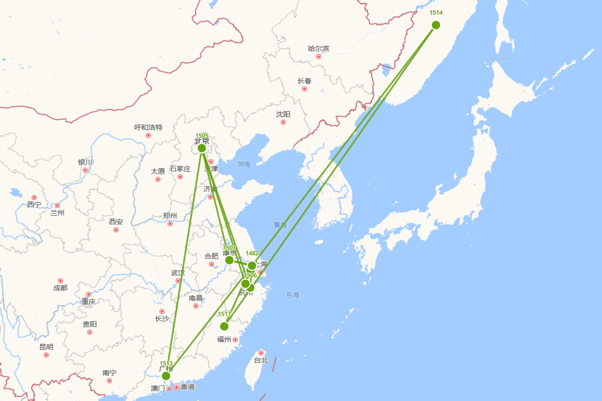 张文麟行迹图（1482-1548）