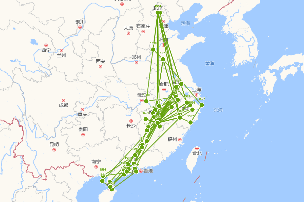 汤显祖行迹图（1550-1616）