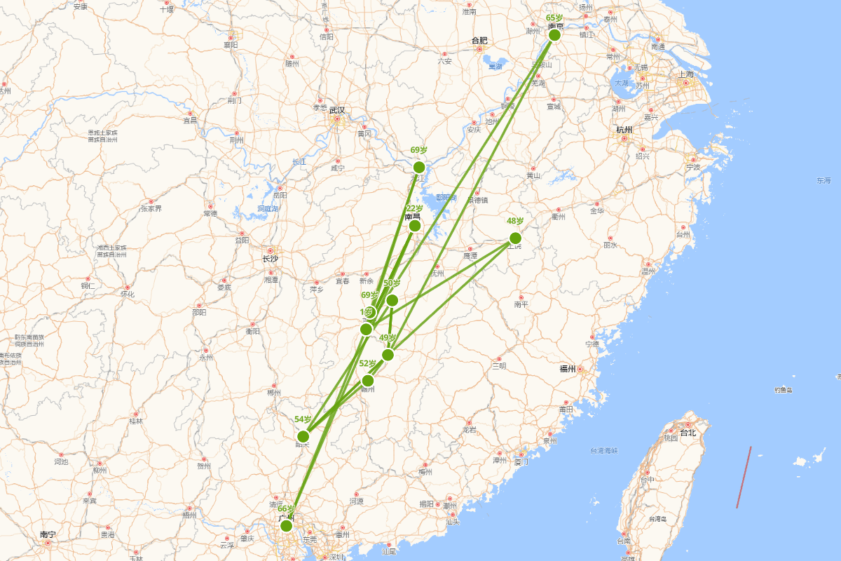 元末明初诗人陈谟行迹图(1305-1387）