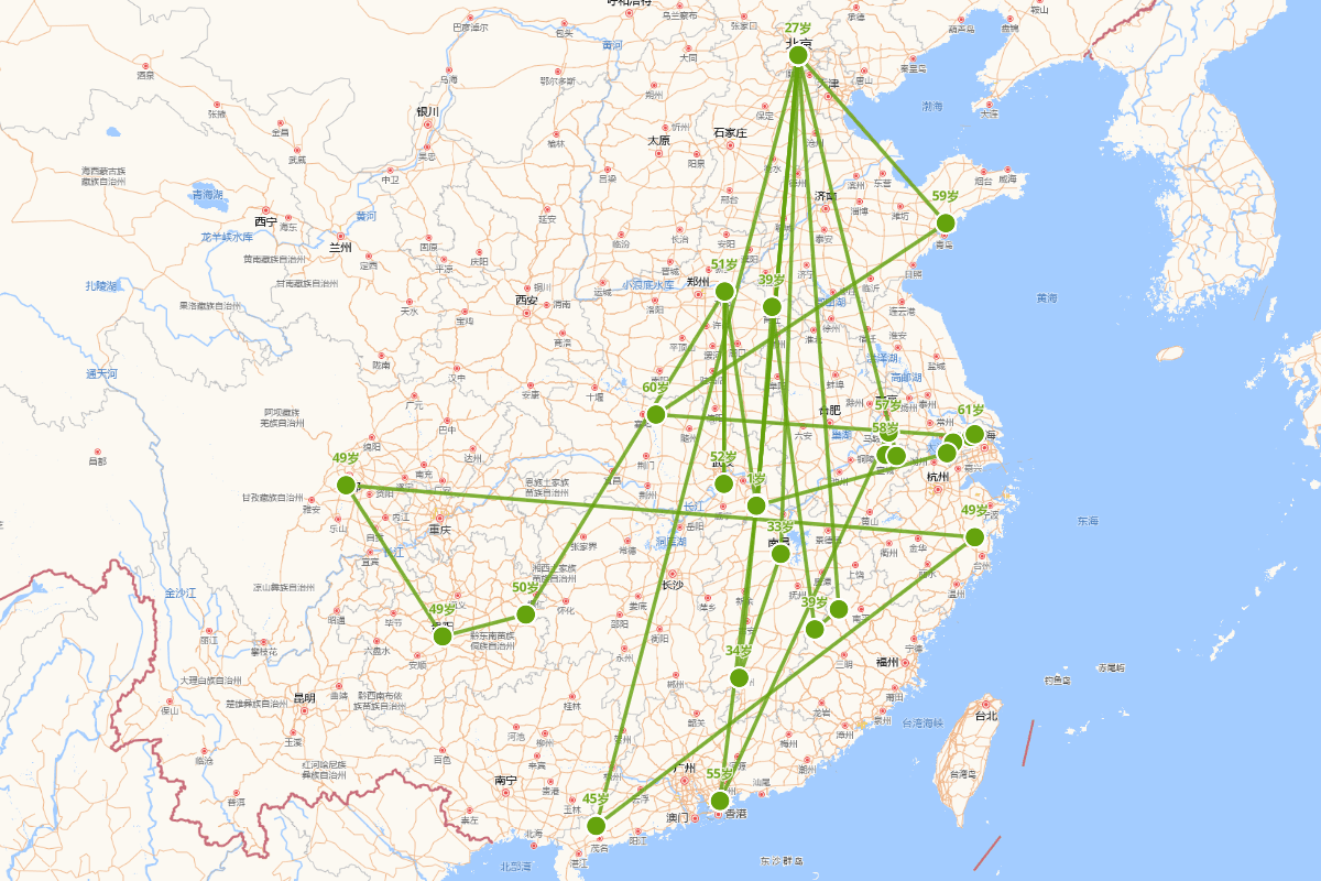 吴国伦行迹图（1524-1593）