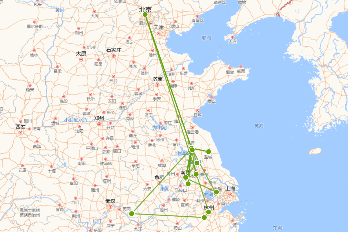 吴承恩行迹图（1506-1580）