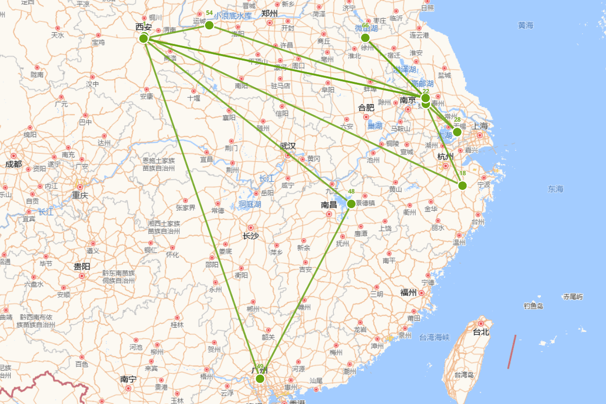 唐杜佑行迹图（735～812）