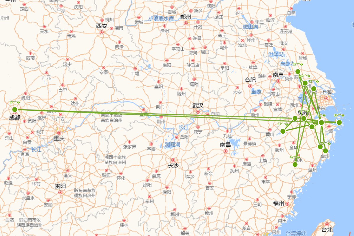 孙应时行迹图（1154-1206）