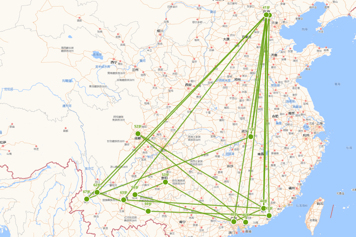 宋湘行迹图（1756——1826）