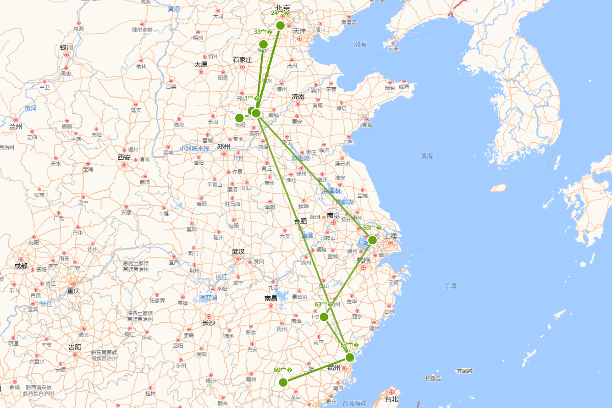 崔述行迹图（1740-1816）