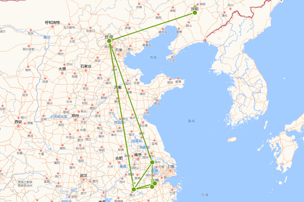 张惠言行迹图（1761-1802）