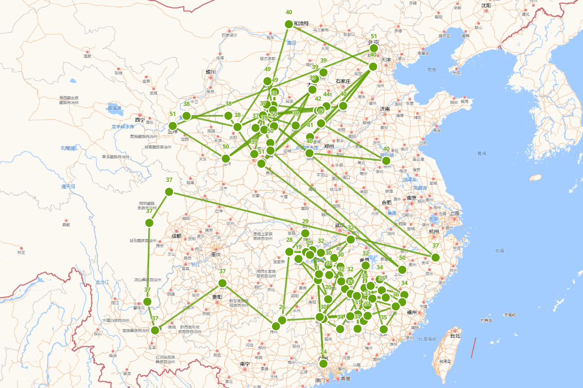彭德怀行迹图（1898-1949）