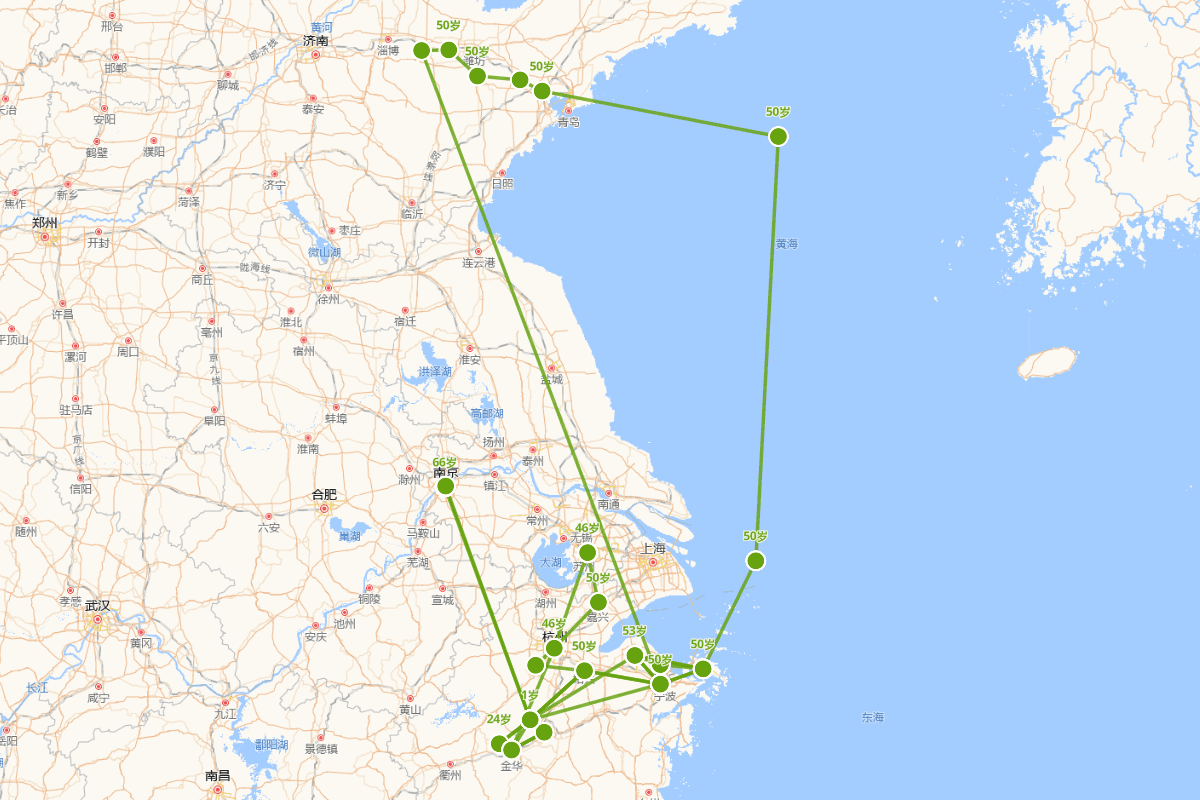 戴良行迹图（1317-1383）