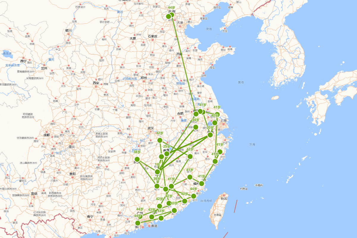 文天祥行迹图（1236-1283）