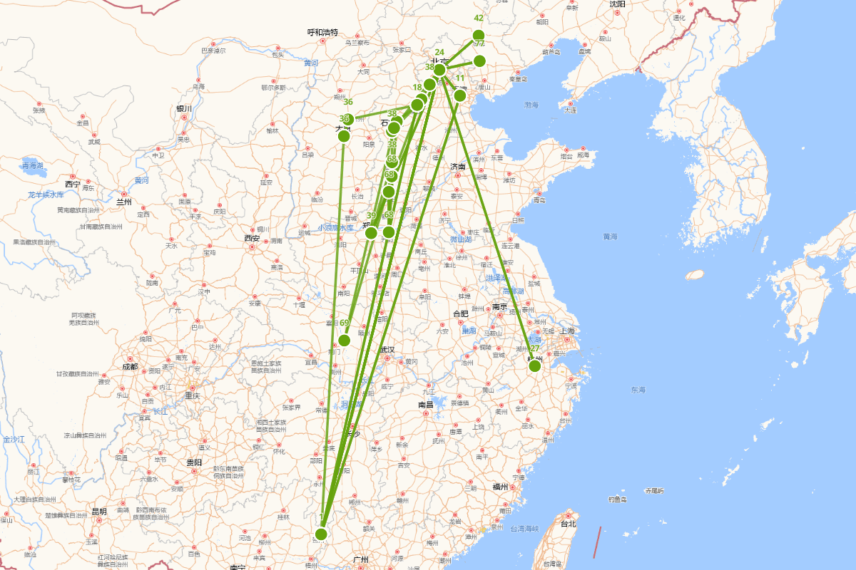 李鸿藻行迹图（1820-1897）