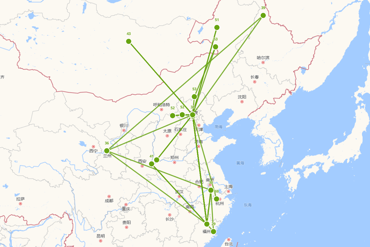 杨荣行迹图 （1372-1440）