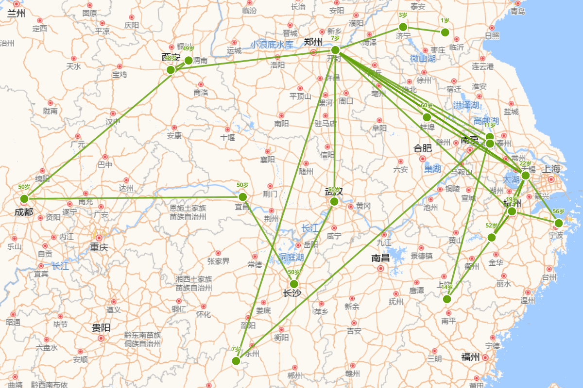 柳永行迹图（984-1054）