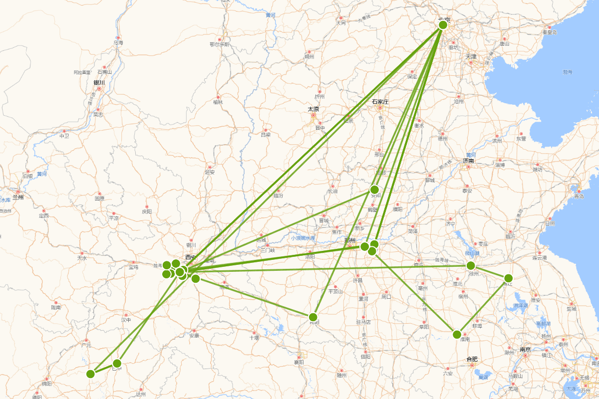 王九思行迹图（1468-1551） 