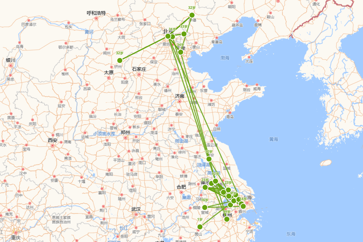 王芑孙行迹图（1755—1817）