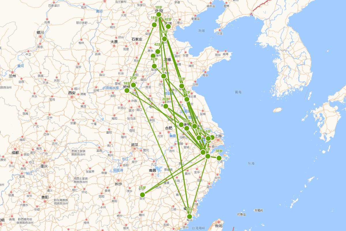 祁彪佳行迹图（1602-1645）