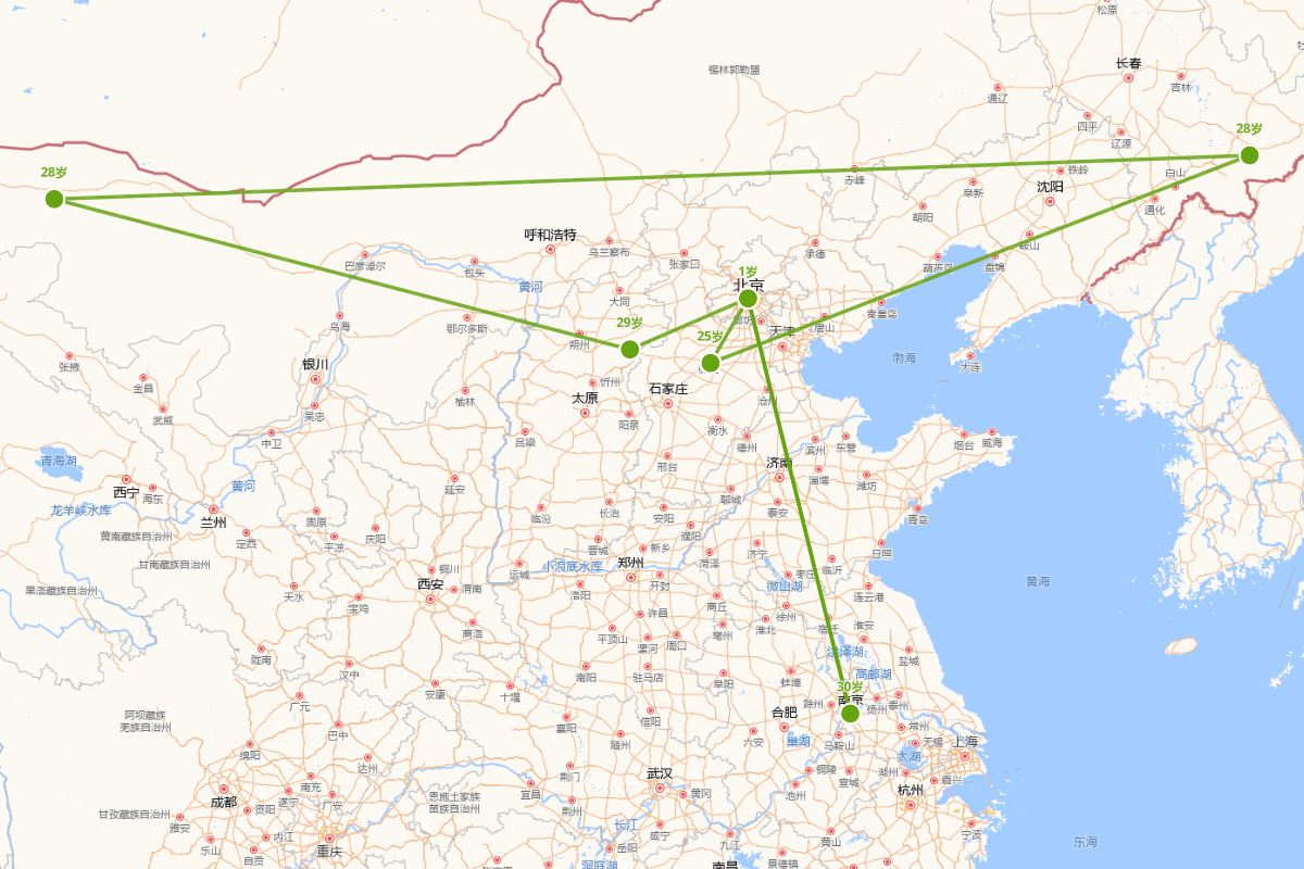 纳兰性德行迹图