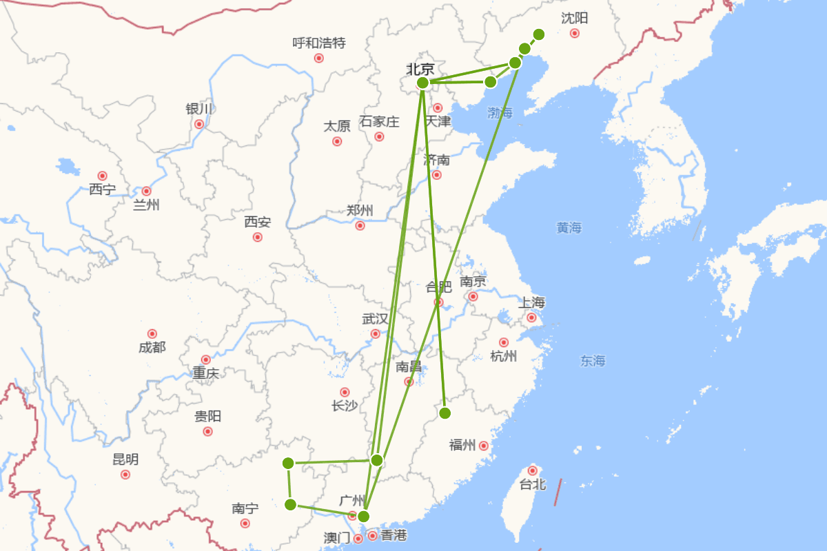 袁崇焕行迹图（1584-1630）