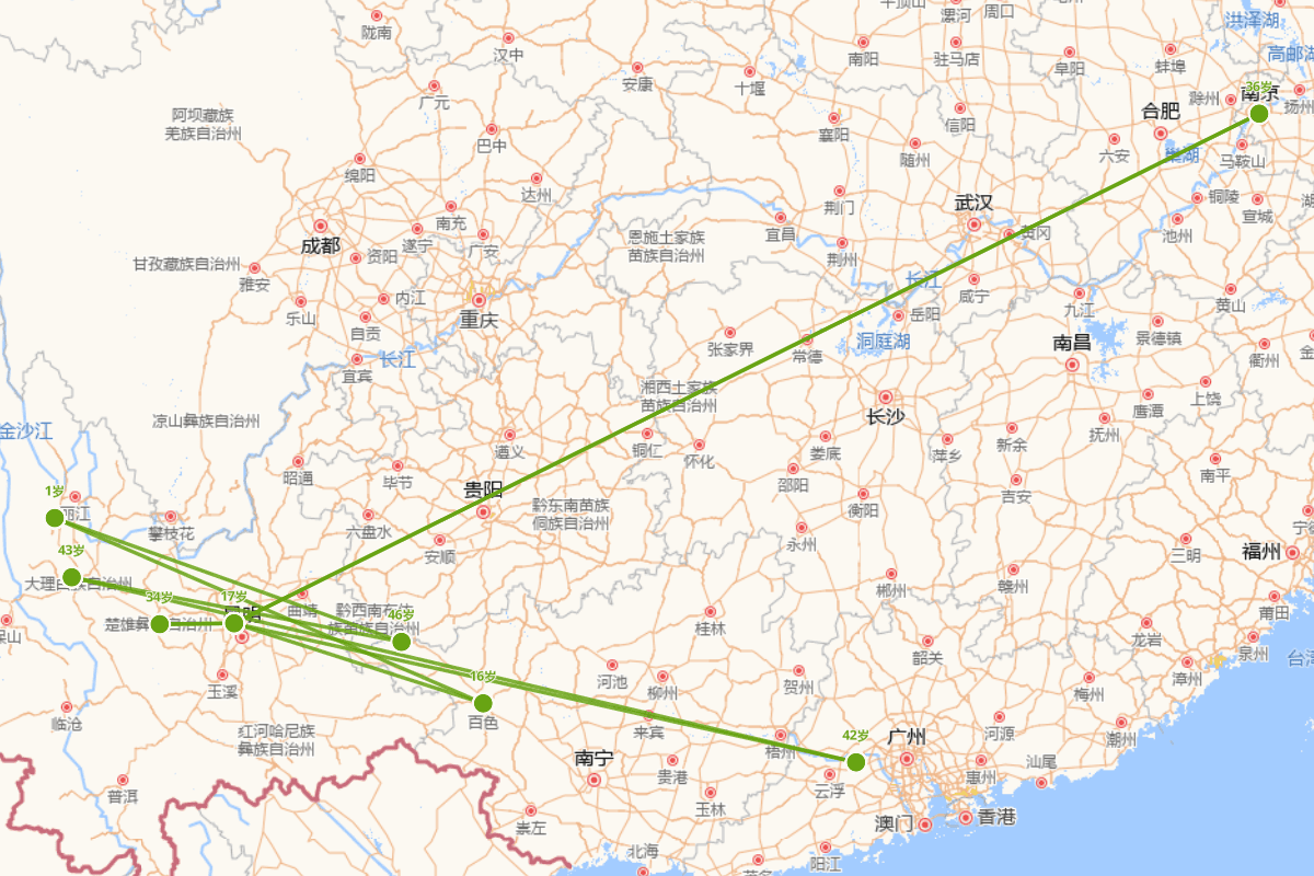 赵炳龙行迹图（1608—1697）