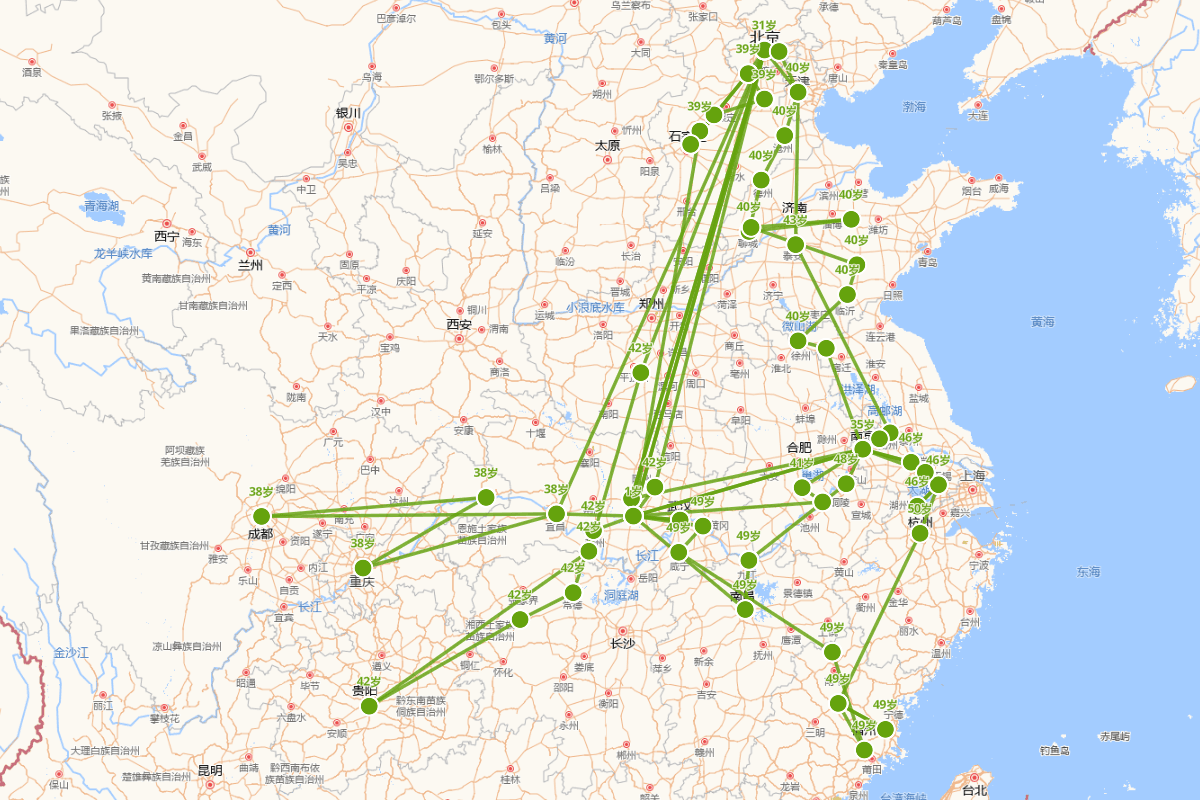 钟惺行迹图（1574-1625）