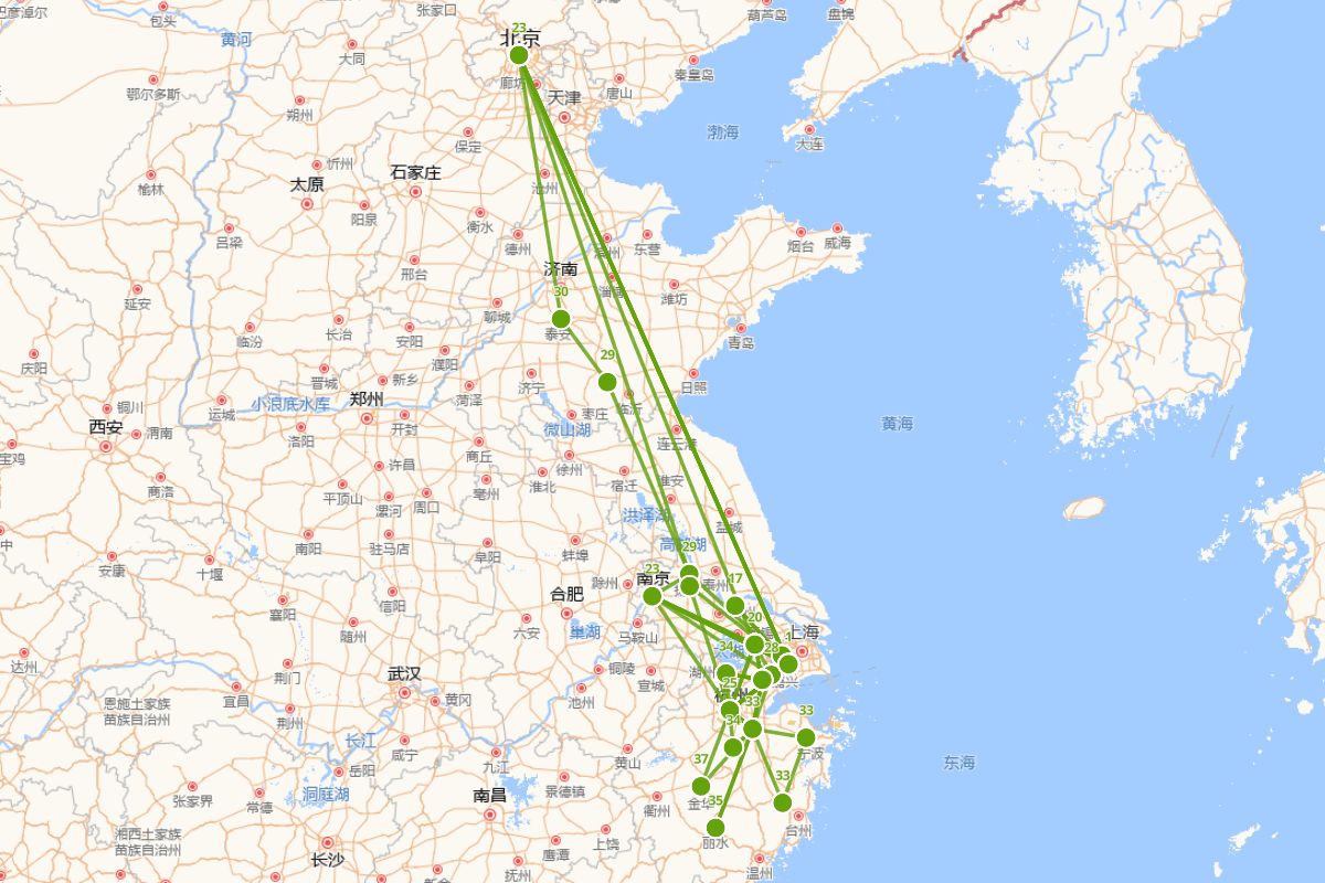 陈子龙行迹图（1608-1647）