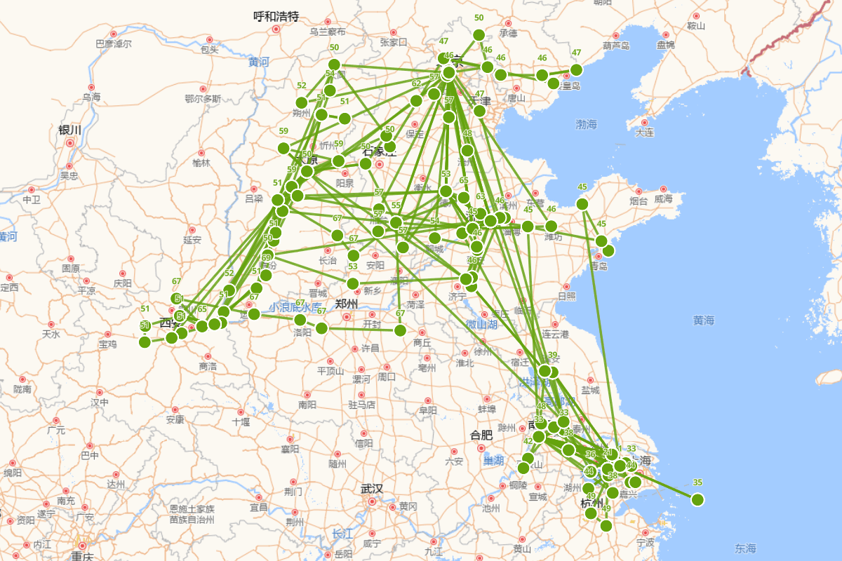 顾炎武行迹图（1613-1682）