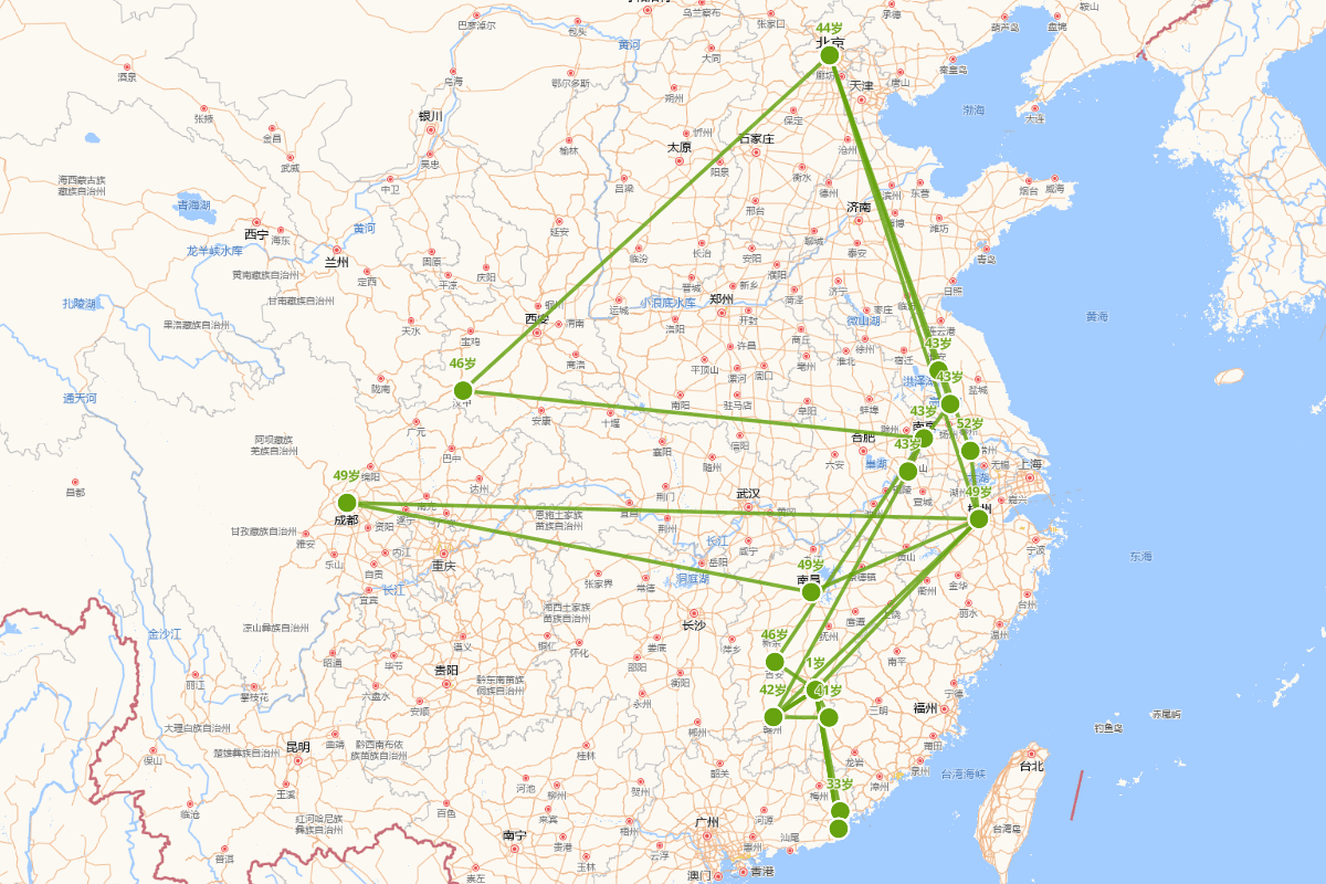 魏际瑞行迹图（1620-1677）